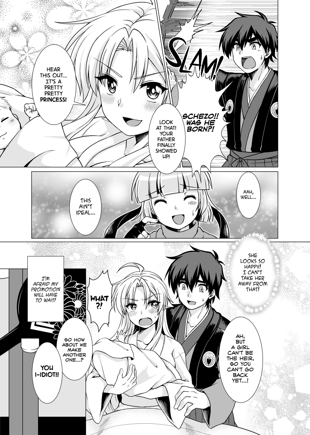 Hentai Manga Comic-Lewd Flower Bloom! Flirtatious Ninja Thrown into a Woman's Body!-Read-32